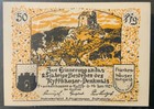 1921 GERMANY PAPER MONEY - 50 PFENNIG UNCIRCULATED BANKNOTE! — photo 2