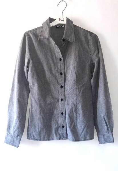 Women Dolce & Gabbana Shirt Grey Cotton S #3BRE