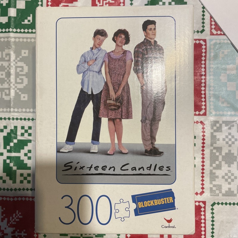 Cardinal Blockbuster Sixteen Candles Movie Jigsaw Puzzle 300 Pieces 18" X 24"