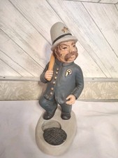 Pinkerton Service  Heroes Corp  Large Detective Figure Open Manhole Cover 1989