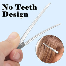 24 Pcs Duck Billed Hair Clips for Styling Sectioning, 3.5 Inch Metal Alligato...