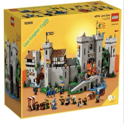 LEGO Lion Knight's Castle SET #10305 BRAND NEW SEALED 4514 PCS RARE HTF RETIRED