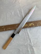 Sakai Uchi Hamono Yanagiba Japanese Kitchen Knife 305mm White Steel New