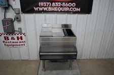 Glastender IBA-24-CP10-ED Underbar Ice Well Bin Chest w/ 10 Circuit Cold Plate