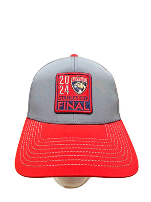Florida Panthers 2024 NHL Stanley Cup Champs Final Snap Back Hat Authentic PRO
