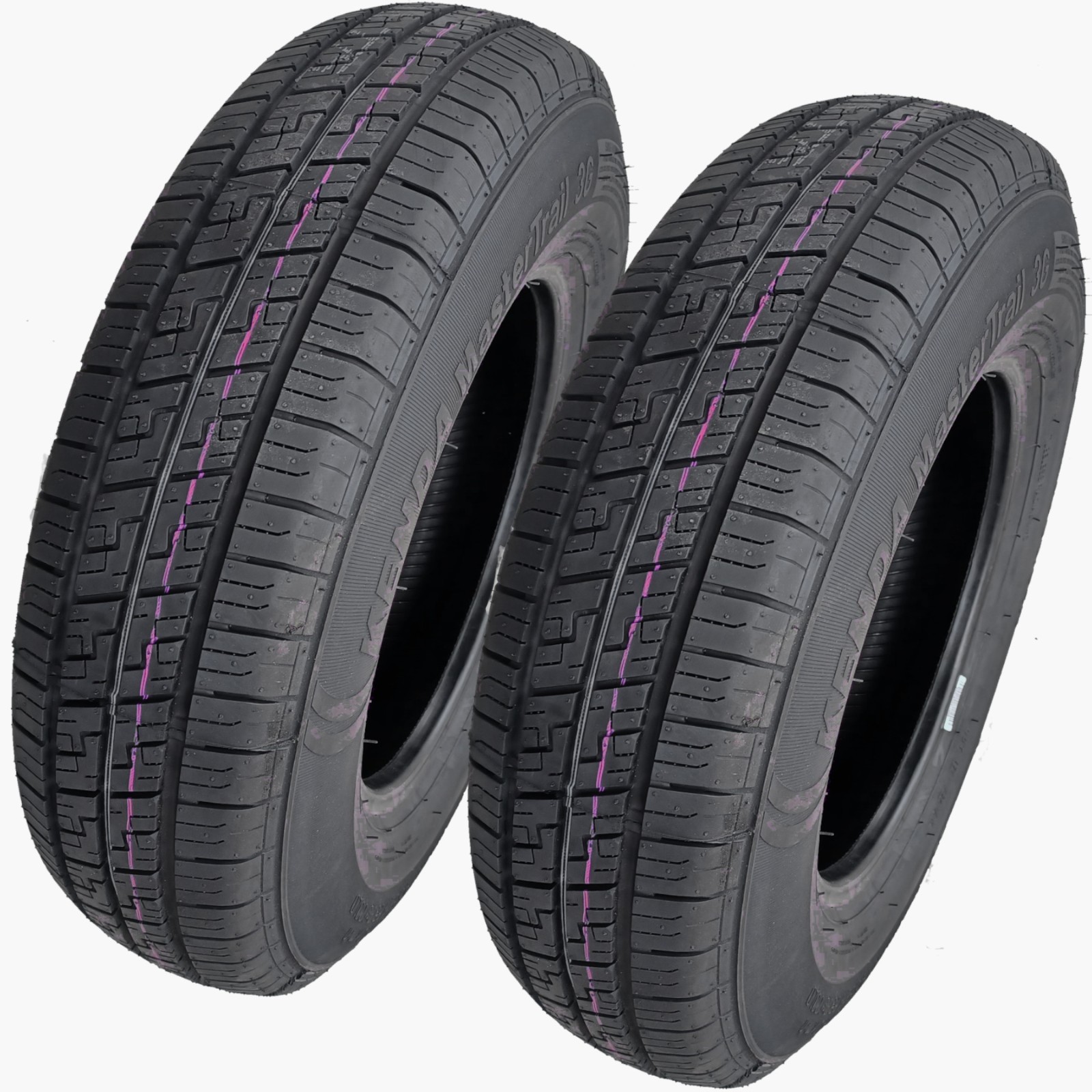 2 x 1557012C KENDA K101 104/102N FRT Trailer Tyres 155/70r12c 1557012
