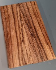 Stabilized Zebra Wood Knife Scales