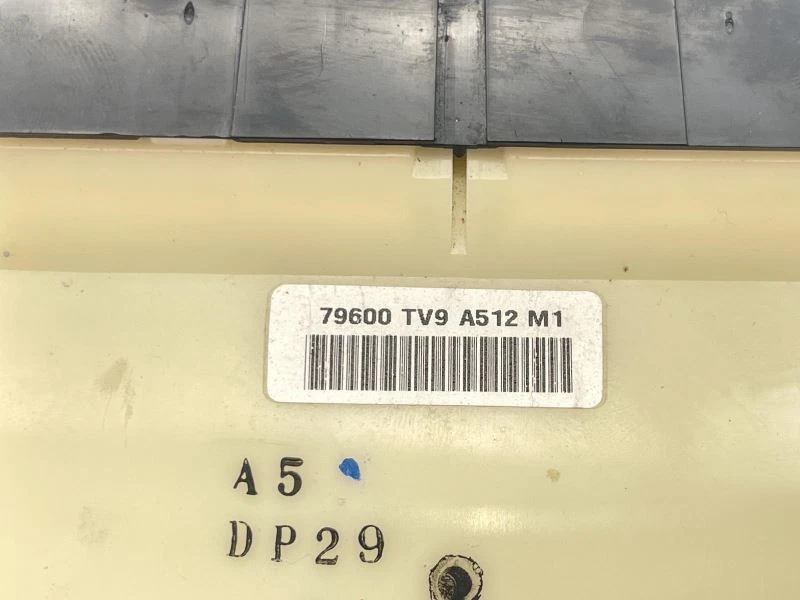 2016-2018 ACURA ILX HEAT AC CONTROLLER 2.4L AT FWD 78K PREMIUM A-SPEC 38001 - Image 2 of 4