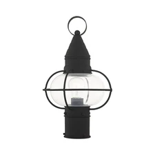 Livex Lighting - Newburyport - 1 Light Outdoor Post Top Lantern in Bohemian