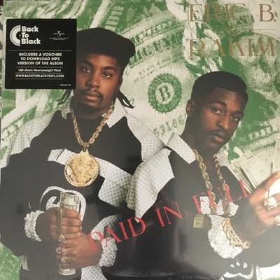 Eric B. & Rakim - Paid In Full (2xLP, Album, RE, 180) (sleeve: Mint (M))