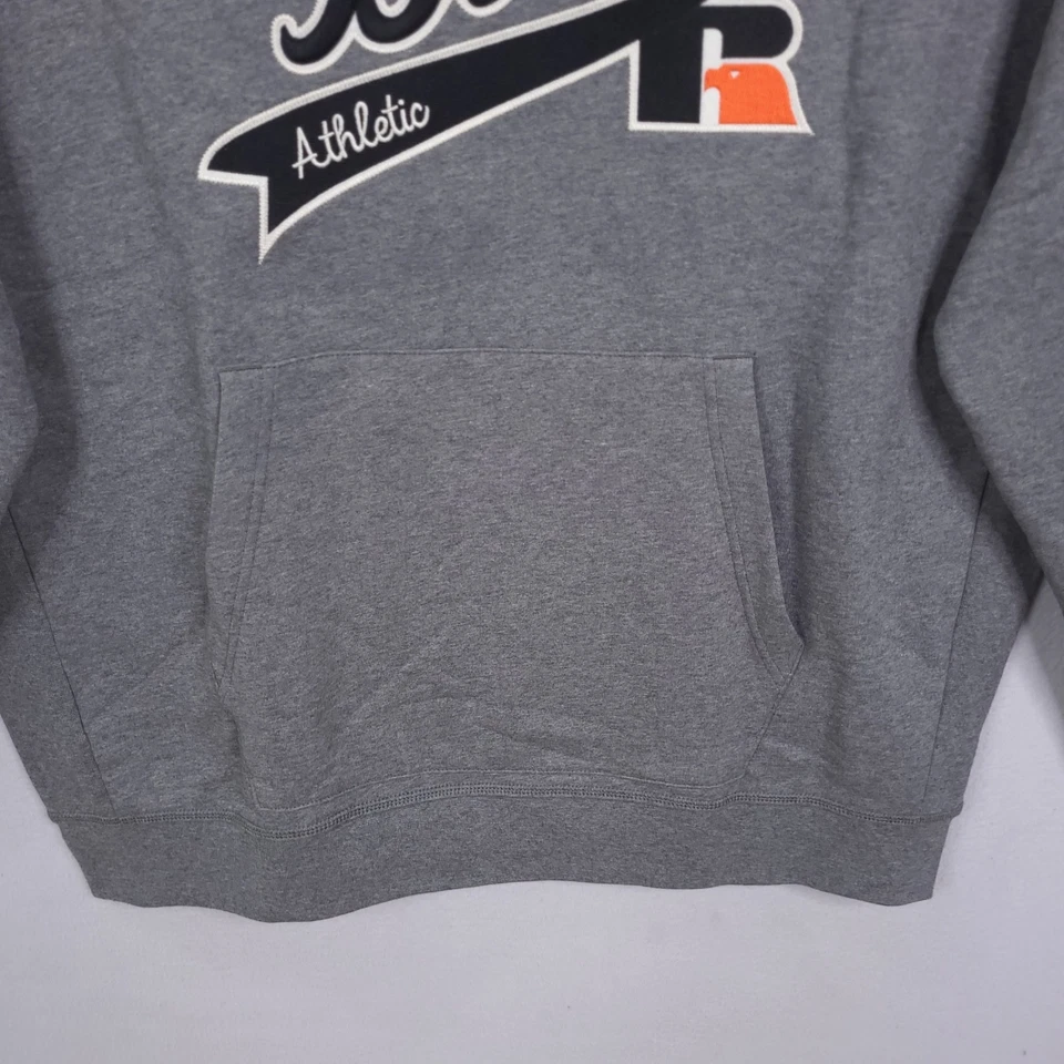 Hugo Boss X Russell Sudadera con Capucha Gris Atlética Logo Grande Para Hombre Talla XXXL ¡Envío Hoy! Foto 3 de 4