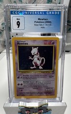 POKEMON 2000 BASE SET 2 MEWTWO HOLO 10/130 CGC 9 on eBay