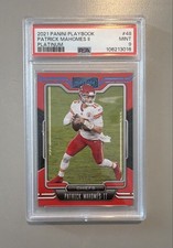 2021 Panini Playbook - Patrick Mahomes II #48 Platinum /25
