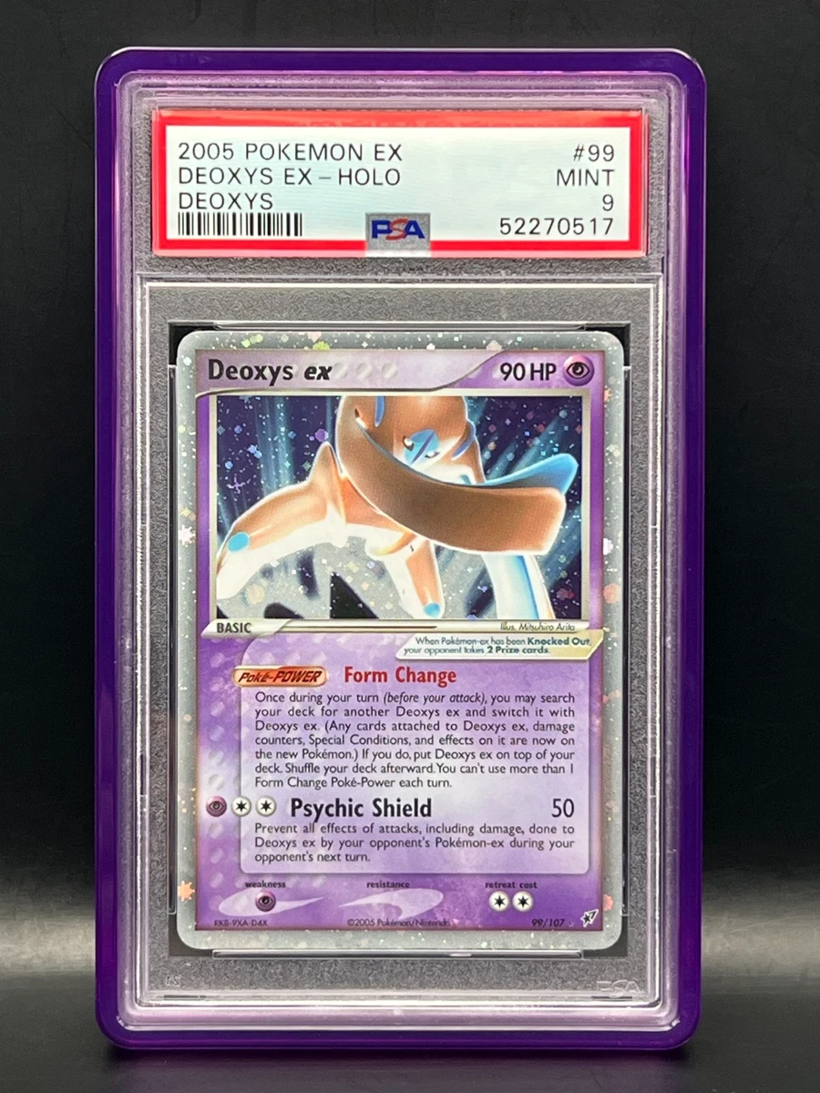 Pokémon TCG EX Deoxys Psychic Ultra Rare Individual Collectible