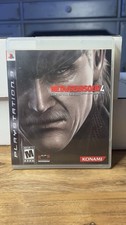 💎💎💎Konami Metal Gear Solid 4: Guns of the Patriots PS3 Manual Included M 2008
