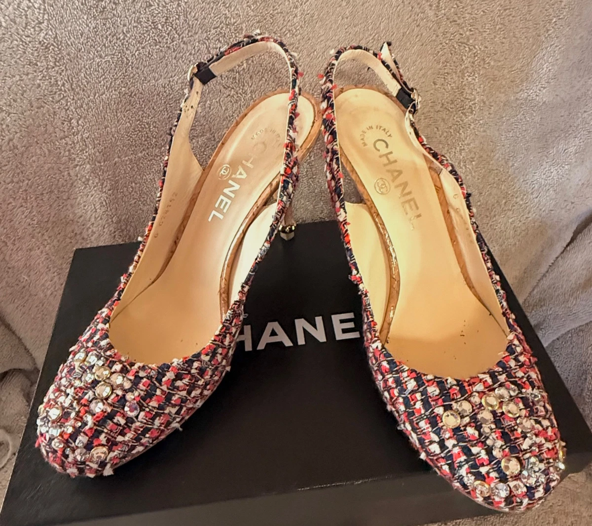 CHANEL Slingback Heels for Women for sale | eBay