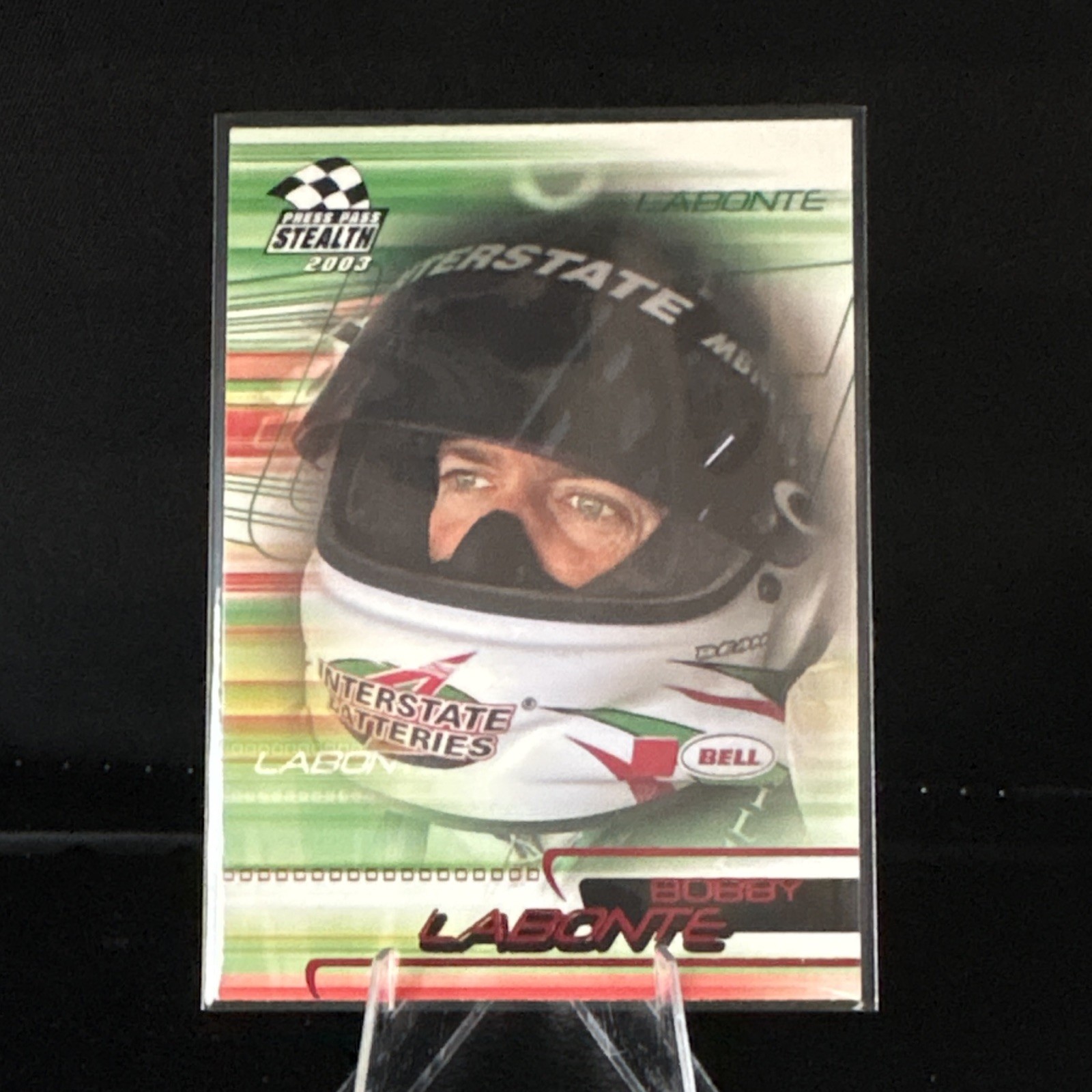 Press Pass Stealth 2003 Bobby Labonte #P21 NASCAR 10th Anniversary Issue