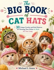 The Big Book of Cat Hats: 30 Unique Crochet and Knit Patterns for Dressing Your