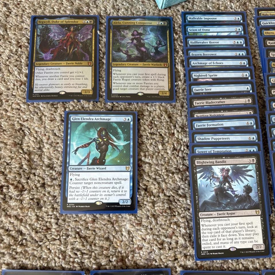 Mtg Commander Wilds of Eldraine FAE DOMINION (110) Deck w/Upgrades *Ships Free* - Image 2 of 4