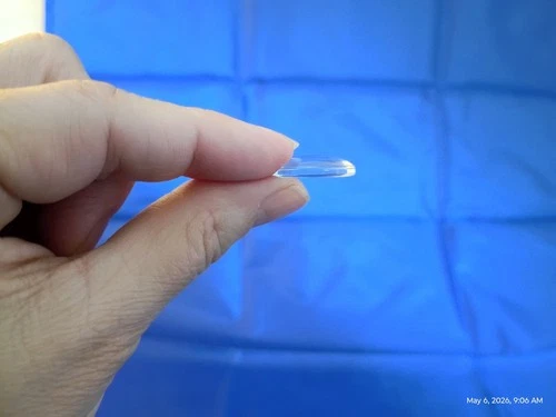 85 Pcs 20mm (3/4") Glass Dome Cabochons Clear Round Tiles, Transparent image 3