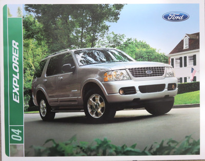 2004 Ford Explorer USA Prospekt Brochure, 28 Seiten