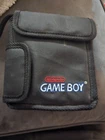 VTG Official Nintendo Game Boy / GB Pocket Carrying Travel Case Black Pouch Bag