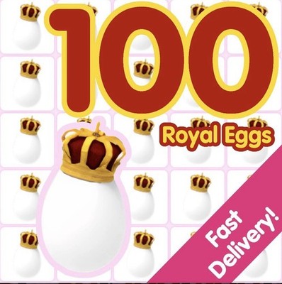 100 Adopt Me Royal Eggs FAST DELIVERY