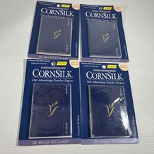 Cornsilk Oil Absorbing Powder Papers - Lot Of 4 Brand New - 1998 Very Rare