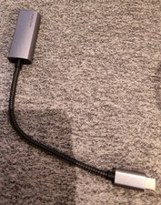 USB-C to Ethernet Adapter, WALNEW USBC to RJ45 LAN Adapter, Gigabit Cat Network