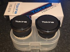 Tokina VSC-0714 46mm Video-Line 2 x Video Lens Set Wide 0.7 Tele 1.4 Conversion
