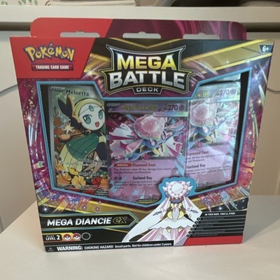 Pokemon TCG Mega Battle Deck Mega Diancie-EX 60-Card Deck English Foil