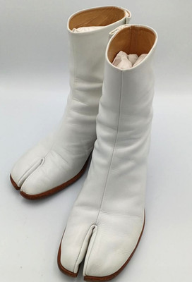 Maison Martin Margiela Tabi Boots Shoes White Men's With box Size: EU41