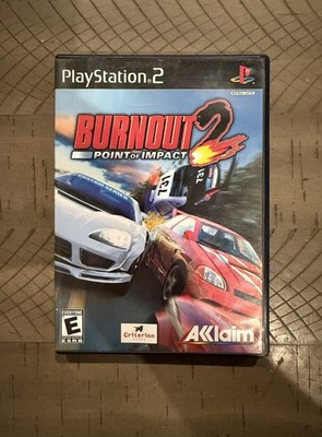 Burnout 2: Point of Impact; CIB w/ Registration Card (Sony PlayStation 2, 2002)