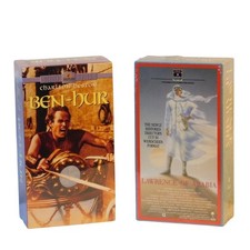 NEW Factory Sealed Ben-Hur 1996 Lawrence of Arabia 1989 VHS