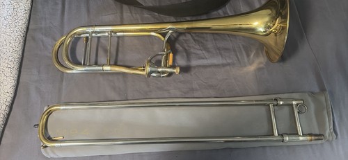 Custom King Duo Gravis Bass Trombone With An OE Thayer Axial Flow Valve. King Sl