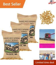 15 LB Hard Red Spring Wheat  Authentic Family Farmed, Non-GMO  Glyphosate Free