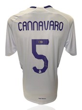 FABIO CANNAVARO SIGNED REAL MADRID 2007/08 HOME SHIRT (ACG CERT AG17496)