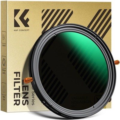 NanoD Serie ND Filter 72mm CPL&ND2ND32 2 in 1 multifunktionaler Graufilter un...