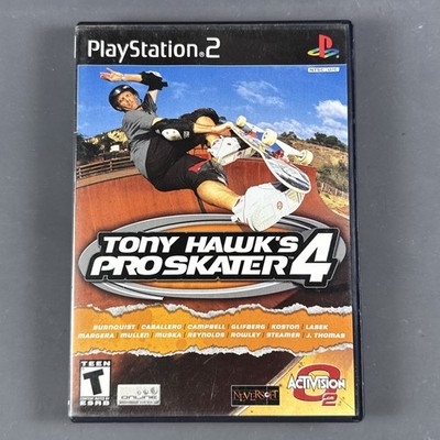 Tony Hawk's Pro Skater 4 Sony PlayStation 2 PS2 Complete CIB Tested