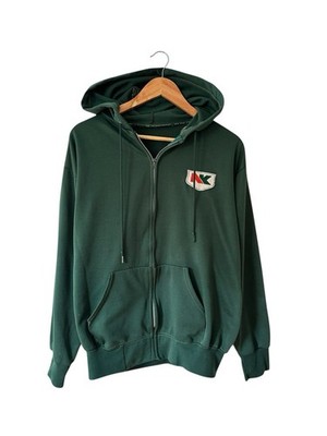 Vintage Northrup King Zip Up Hoodie Men s Medium NK Seeds Farming Insulated