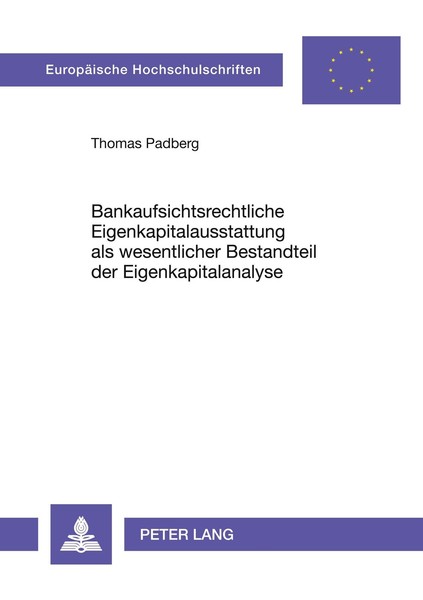 Bankaufsichtsrechtliche Eigenkapitalausstattung Als Wesentlicher Bestandteil Der-image