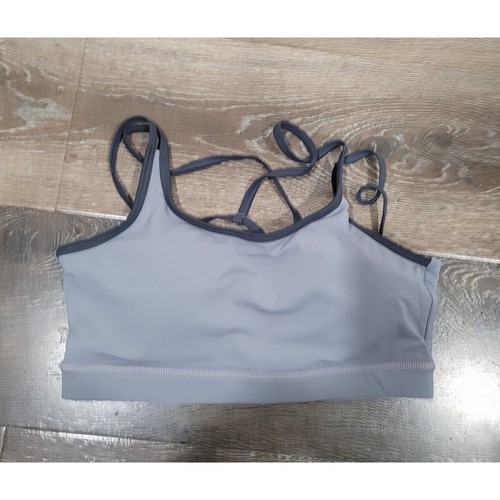 Hayden Girl's Gray Sports Bra with Padding size Large 8 eBay