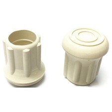 GRAINGER APPROVED LTB 18W Furniture Protective Leg Tips,3/4 in Dia 16ZM90