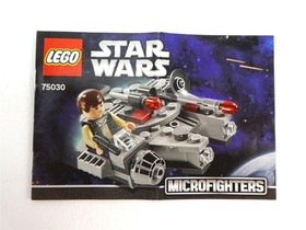 Lego STAR WARS MICROFIGHTERS Lot of 6 Manuals for Sets 75028 75030 75033 75075 +
