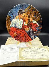Knowles Scarlett and Rhett: The Finale Gone With the Wind 1986 Collector Plate