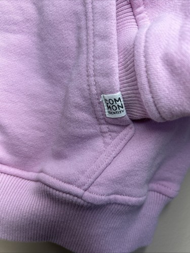 Common Identity Pullover Hoodie Sweater Gender Free Medium Pink Athleisure Wear - Picture 3 of 7