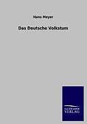 Das Deutsche Volkstum | Buch | 9783846004111
