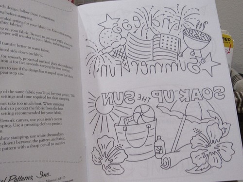 Aunt Marthas FOUR SEASONS 8 page Embroidery Transfer Book 411 HOLIDAY Spring NEW - Imagen 4 de 4
