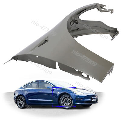 For Tesla Model 3 FRONT FENDER Passenger SIDE 2017 - 2023 1081401-E0-D