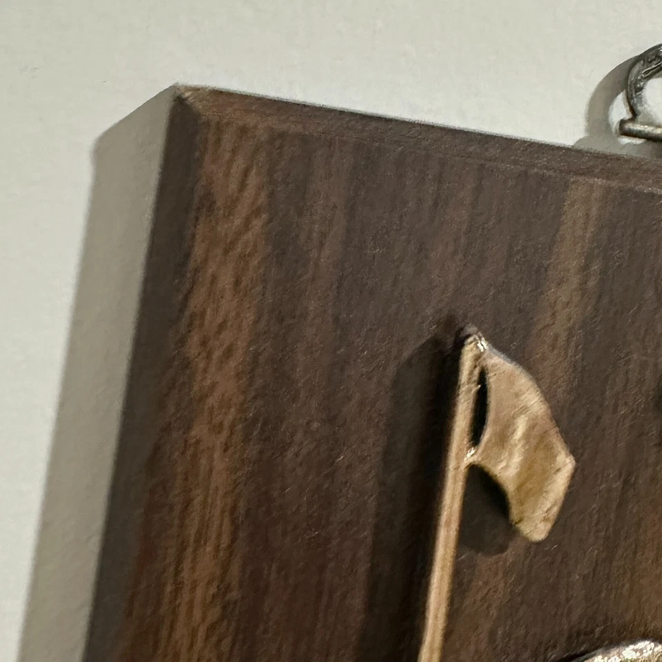 Placa de madera vintage para golf hecha en Canadá regalo del día del padre golf decoración del hogar Foto 4 de 4